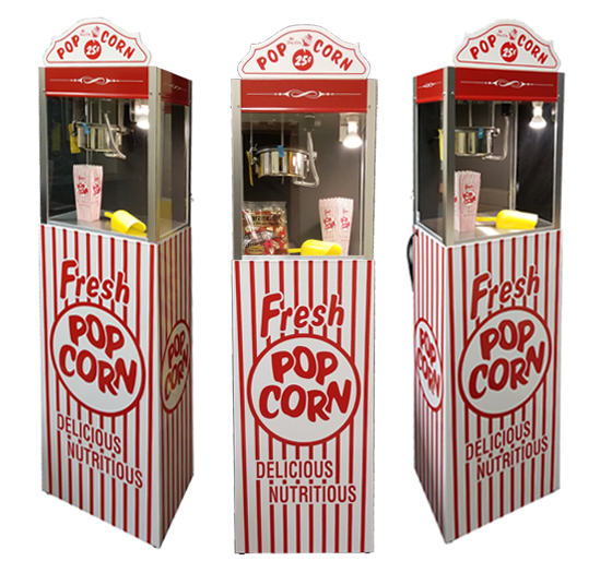 Home Theater Popcorn Machines VintageLook MidCentury Marquee