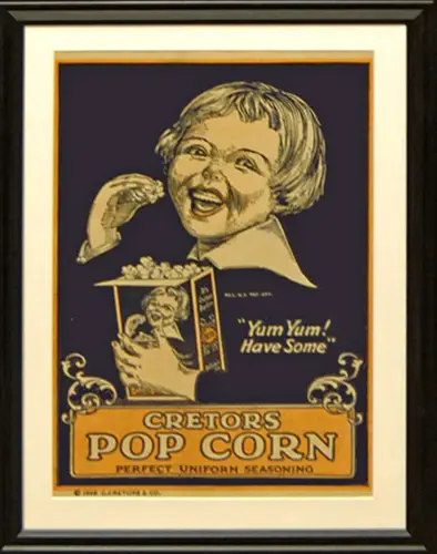 Popcorn Ad Print