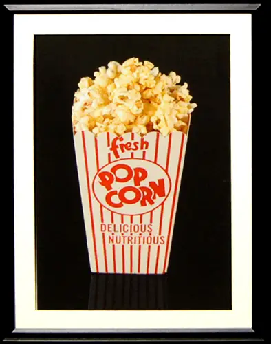Popcorn Ad Print